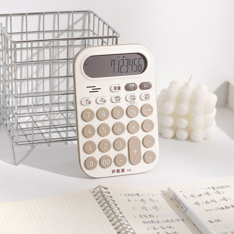 12-bitni glasovni model kalkulator financijski računovodstveni ured poseban višenamjenski kalkulator slatkog tipa studentski kalkulator
