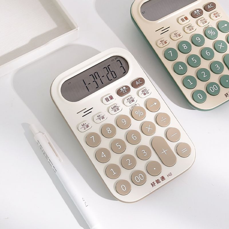 12-bitni glasovni model kalkulator financijski računovodstveni ured poseban višenamjenski kalkulator slatkog tipa studentski kalkulator
