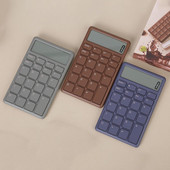 Studentų skaičiuotuvas Nešiojami studentų skaičiuotuvai su silikoniniais mygtukų paspaudimais Baterija maitinama kišeninė skaičiuoklė Pagrindiniai finansiniai