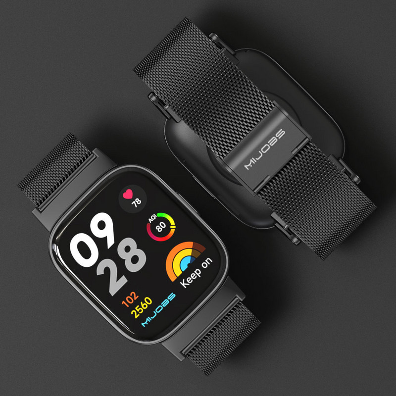 pentru Redmi Watch 3 Curele 2 1 Cureaua pentru Xiaomi Mi Watch Lite Curea POCO Bratara Bratara Milanese Metal Bratara Correa Inlocuire