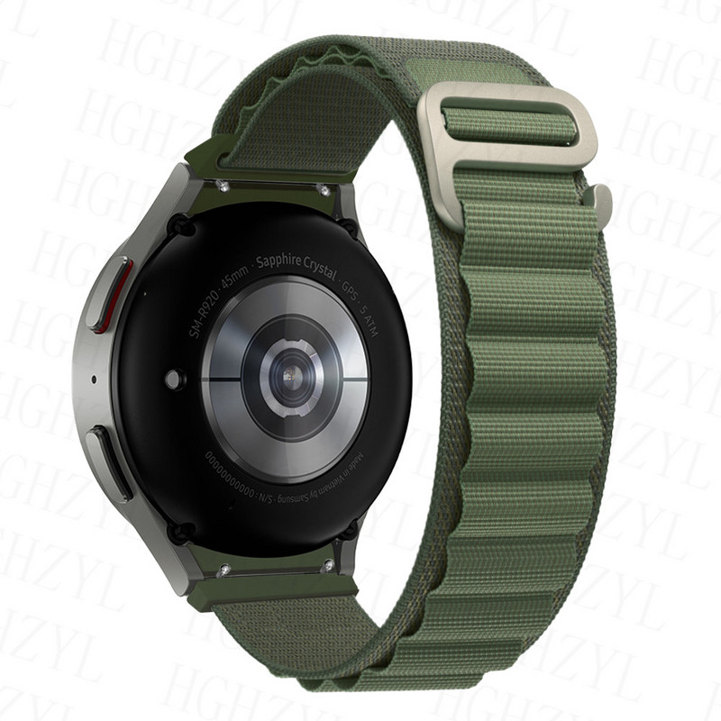 Curea Alpine Loop pentru Xiaomi MI Watch S1 Active/Color 2 Curea de curea Bratara sport din nylon Xiaomi MI Watch S1 Pro 22mm Curea de ceas