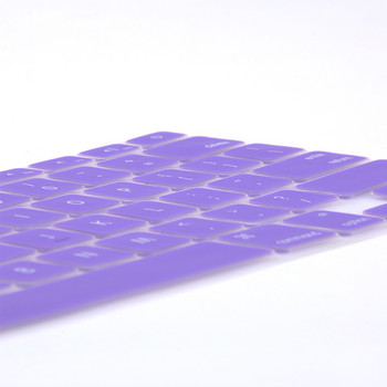 Работен мек силиконов миещ се домашен офис Ежедневен предпазител Клавиатура Капак за писане Устойчив ултратънък водоустойчив подходящ за Macbook