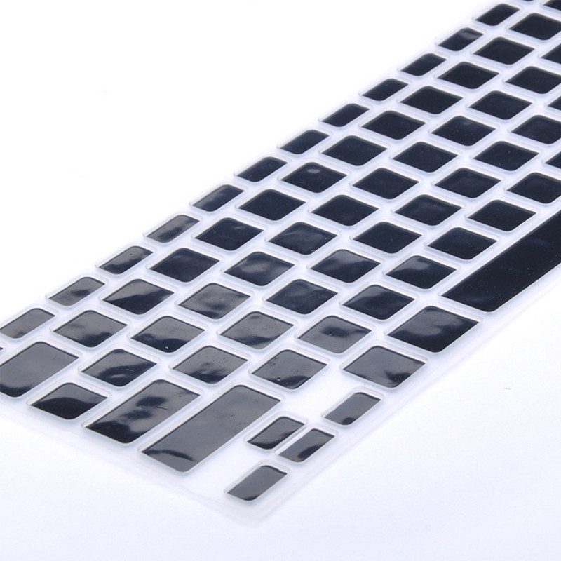 Darba mīksts silikons, mazgājams mājas birojā, ikdienas drošības aizsargs tastatūras pārsegs rakstīšanai Izturīgs īpaši plāns ūdensizturīgs piemērots Macbook datoram