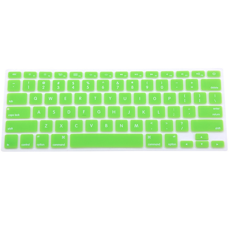 Darba mīksts silikons, mazgājams mājas birojā, ikdienas drošības aizsargs tastatūras pārsegs rakstīšanai Izturīgs īpaši plāns ūdensizturīgs piemērots Macbook datoram