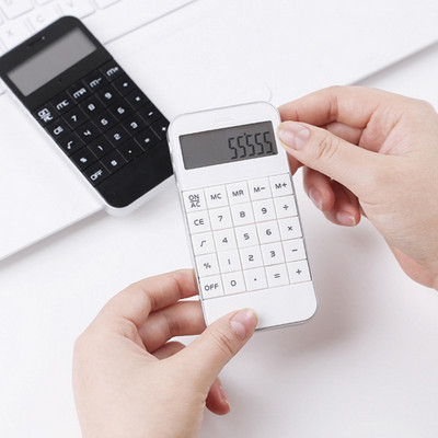 10-цифрен ABS калкулатор, джобен калкулатор, преносим електронен калкулатор с голям дисплей с функция за автоматично изключване