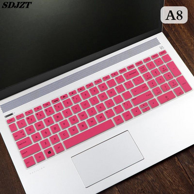 Προστατευτική μεμβράνη καλύμματος πληκτρολογίου φορητού υπολογιστή φορητού υπολογιστή 15,6 ιντσών σιλικόνης για HP Pavilion 250 G8 G7 G6 250 G7 255 G7 G6 256 G6 258 G7