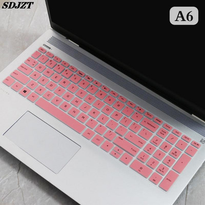 Προστατευτική μεμβράνη καλύμματος πληκτρολογίου φορητού υπολογιστή φορητού υπολογιστή 15,6 ιντσών σιλικόνης για HP Pavilion 250 G8 G7 G6 250 G7 255 G7 G6 256 G6 258 G7