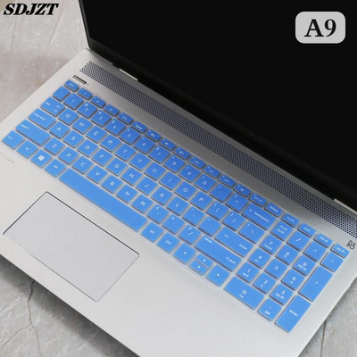 Προστατευτική μεμβράνη καλύμματος πληκτρολογίου φορητού υπολογιστή φορητού υπολογιστή 15,6 ιντσών σιλικόνης για HP Pavilion 250 G8 G7 G6 250 G7 255 G7 G6 256 G6 258 G7