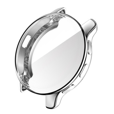 Metalinė apyrankė skirta Garmin Venu 2 Plus Venu 2 2S dirželiui iš nerūdijančio plieno juostos Garmin Vivoactive 4 4s visiškai dengiamam apsauginiam dėklui