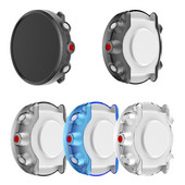 Ekrano apsauga suderinama su Polar Vantage M/M2 laikrodžio dėklu TPU buferio dangtelis Soft Shell smūgiams atsparus korpuso priedas