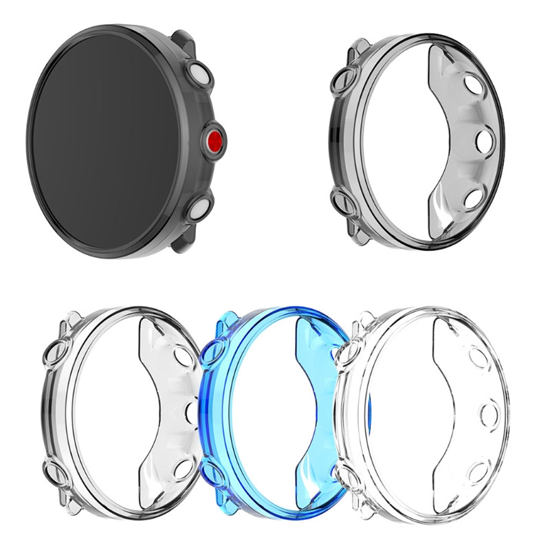 Ekrano apsauga suderinama su Polar Vantage M/M2 laikrodžio dėklu TPU buferio dangtelis Soft Shell smūgiams atsparus korpuso priedas