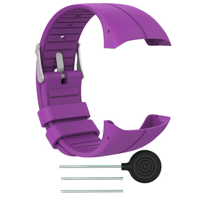 Silikoninė laikrodžio apyrankė skirta Polar M400 M430 išmaniojo laikrodžio apyrankės keitimo apyrankei skirta POLAR