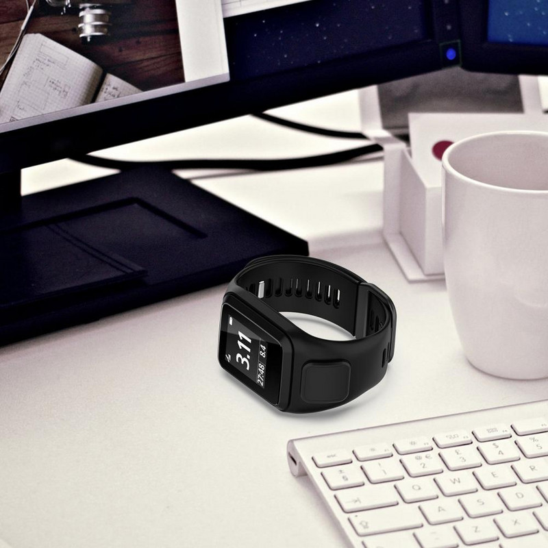 Έξυπνο λουράκι ρολογιού με πόρπη Sports αντικαταστάσιμο λουράκι καρπού Συμβατό με TomTom Adventurer/Golfer 2/Runner 2/Runner 3/Spark 3