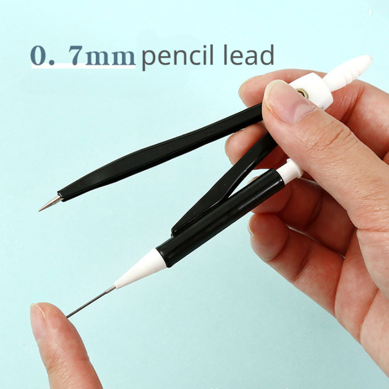 Īss praktisks profesionāls kompasu komplekts Skolas birojs Zīmēšana Matemātika Ģeometrija Mācību rīki Skolēniem Dāvanu balvas