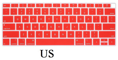 EL USA ingliskeelne klaviatuurikate Macbook Air 13 2018 A1932 klaviatuuri kate silikoonist veekindel nahakile kaitse