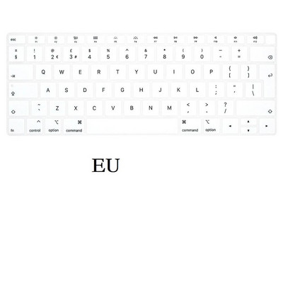EL USA ingliskeelne klaviatuurikate Macbook Air 13 2018 A1932 klaviatuuri kate silikoonist veekindel nahakile kaitse