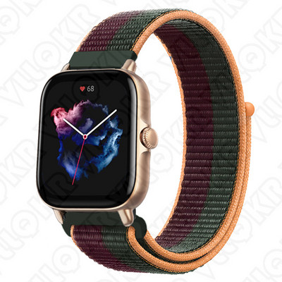 20 mm nailono dirželis skirtas COLMI C60 C61V31 V23 Land 2s apyrankei COLMI P10/12 P9 P28 Plus P8 Max apyrankėms Laikrodžio apyrankės apyrankių priedai