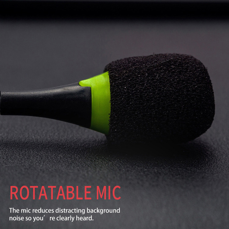 3,5 mm-es vezetékes fejhallgató számítógépes fejhallgató mikrofonnal AUX fülhallgató mikrofon PC-hez/laptophoz/számítógéphez