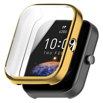 Ümbris Amazfit Bip 3 3pro Protector Case ekraan Amazfiti tarvikute jaoks BIP 3 pro kaitseraua TPU katte kaitse