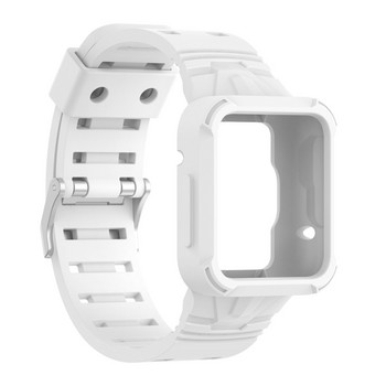 Резервна каишка за китка, мека силиконова каишка, устойчива на пот гривна, съвместима с аксесоар за интелигентен часовник Mi Poco Watch