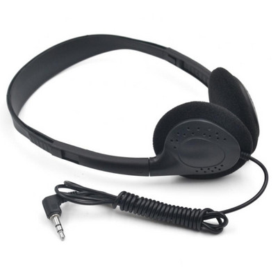 Universaalsed 3,5 mm juhtmega stereokõrvaklapid ilma mikrofonita müravähendusega mängupeakomplekti reguleeritavad kõrvaklapid arvuti sülearvutile
