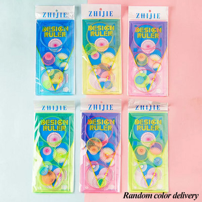 Alumīnija lineālu komplekts Metāla/plastmasas/mīkstie lineāli Matemātiskā ģeometrija Matemātika Zīmējums Kompass Rakstāmpiederumi Studentu skola 2023 Dāvana