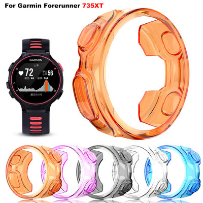 Pulksteņa futrālis Garmin Forerunner 735XT 735 XT triecienizturīgs aizsargapvalks aizsargājošs īpaši plāns vāciņa futrālis, viedie piederumi