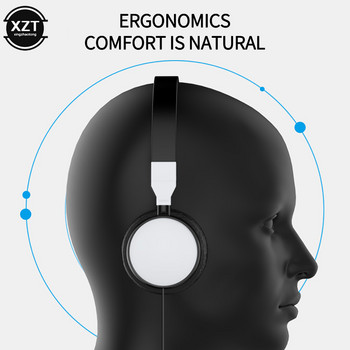Νέα ενσύρματα ακουστικά Office Online Εκπαίδευση ακουστικά Surround στερεοφωνικά ακουστικά μουσικής Περιστροφικά πτυσσόμενα ακουστικά για τηλέφωνο υπολογιστή