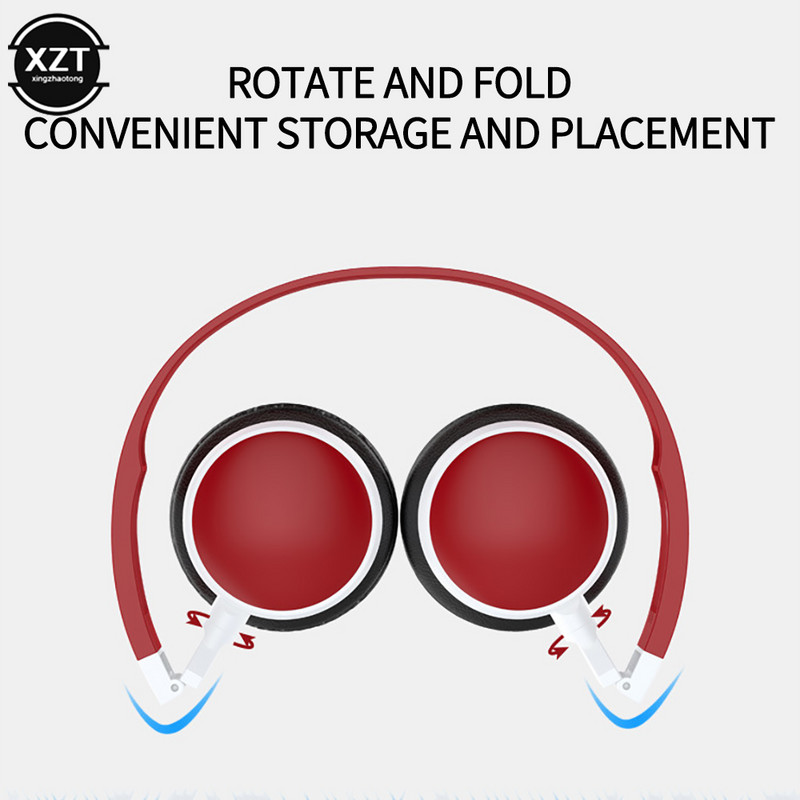 Nove žičane slušalice Slušalice za uredsku online obuku Surround Stereo Glazbene slušalice Rotirajuće sklopive slušalice za računalo Telefon