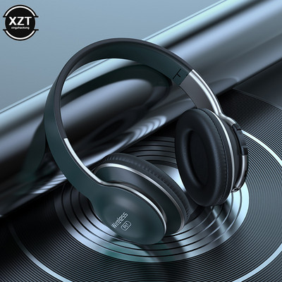 Paprastos mados belaidės ausinės „Bluetooth“ ausinės Muzikinės ausinės „Live Game“ ausinės dvišalės stereofoninės žemų dažnių garsiakalbio ausinės