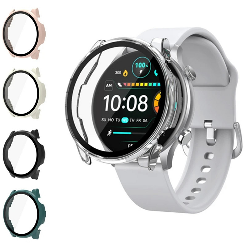 Dėklo dangtelis ir grūdinto stiklo ekrano apsauga, skirta Haylou Solar Plus RT3 LS16 rėmeliui, aukštos kokybės kompiuterio ploniems apsauginiams priedams