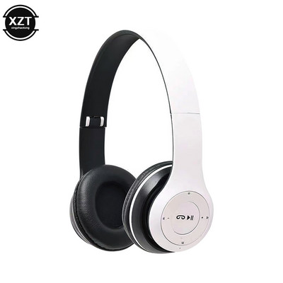 Stereo P47 peakomplekt 5.0 Bluetooth-peakomplekt kokkupandav P-seeria juhtmevaba spordimängu peakomplekt