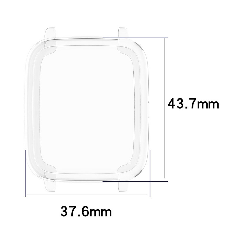Apsauginis dėklas ID205L/SW021 Laikrodžio dangtelio apsauginis buferis, skirtas LETSCOM ID205L / Willful ID205L / YAMAY ID205L dėklai skaidrus