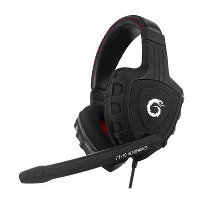 3,5 mm profesionalios e-sportinės ausinės vaikams Šviečiančios žaidimų kompiuterio laidinės ausinės su pasukamu mikrofonu nešiojamam kompiuteriui