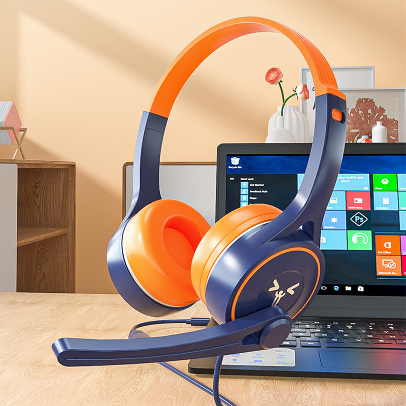 3,5 mm laidinės žaidimų ausinės su mikrofonu Universalios USB triukšmą slopinančios ausinės, skirtos PS4 PS5 staliniam kompiuteriui, nešiojamam kompiuteriui