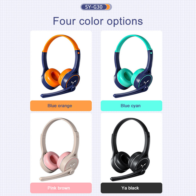 3,5 mm laidinės žaidimų ausinės su mikrofonu Universalios USB triukšmą slopinančios ausinės, skirtos PS4 PS5 staliniam kompiuteriui, nešiojamam kompiuteriui