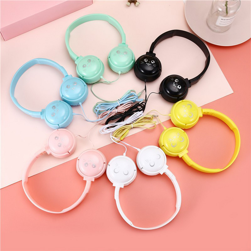 3,5 mm lizdo laidinės ausinės, uždedamos ant ausinių, nešiojamos muzikos stereo ausinės, skirtos kompiuteriui nešiojamiesiems kompiuteriams išmaniesiems telefonams MP4 MP3