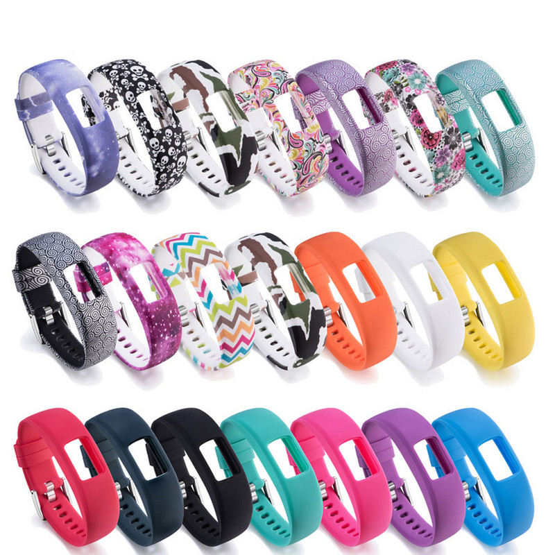 SL keičiamas apyrankės dirželis, skirtas Garmin Vivofit4 Activity Fitness laikrodžio dirželis, silikoninis riešo dirželis, skirtas Garmin Vivofit 4 apyrankei