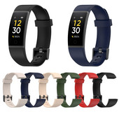 Mados sporto palaikymas „pasidaryk pats“ tinka „Realme-Band“ išmaniajai apyrankei pakeisti apyrankes, silikonines apyrankes, dirželio priedus