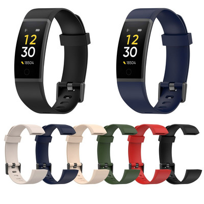 Fashion Sports Support DIY Κατάλληλο για Realme- Band Αντικατάσταση βραχιολιών Βραχιόλια Βραχιόλια σιλικόνης Αξεσουάρ λουριών