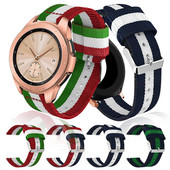 Najlonski remen za sat za Samsung Galaxy Watch 46mm/42mm narukvica za ručni zglob Mekani SmartWatch prozračni dodatak za remen za sat