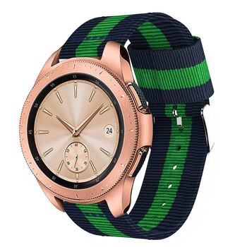 Найлонова каишка за часовник Samsung Galaxy Watch 46mm/42mm Гривна за китка Мека SmartWatch Дишаща каишка Аксесоар