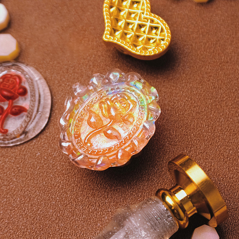 Cap de ștampilă de ceară în relief 3D Plicuri vintage Sigilare cu ceară DIY Scrapbooking Invitație de nuntă Felicitari Ștampila de sigilare