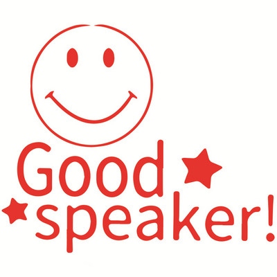 Vaikų anglų kalbos skatinamas antspaudas mokinių mokyklinėms reikmenims Gerai rašyti Laikytis antspaudų