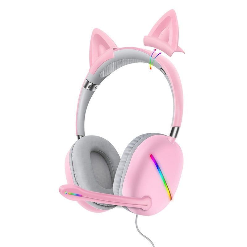 Kassi kõrvaklapid 7.1 mänguripeakomplekt, juhtmega mikrofoniga Mänguri juhtmega mängupeakomplekt kõrvaklapid kõrvaklapid PS4-arvuti sülearvuti jaoks