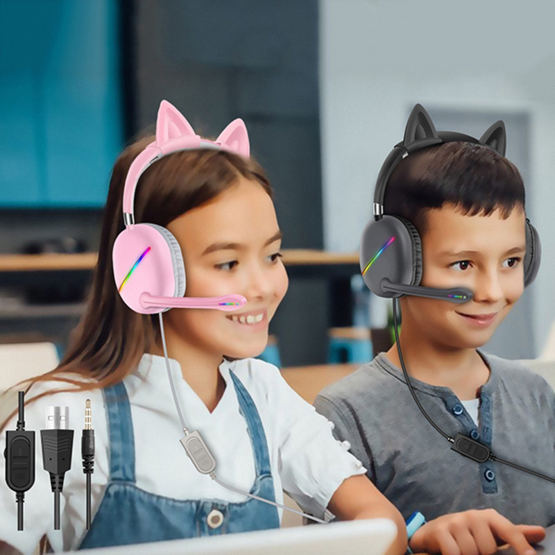 Kassi kõrvaklapid 7.1 mänguripeakomplekt, juhtmega mikrofoniga Mänguri juhtmega mängupeakomplekt kõrvaklapid kõrvaklapid PS4-arvuti sülearvuti jaoks