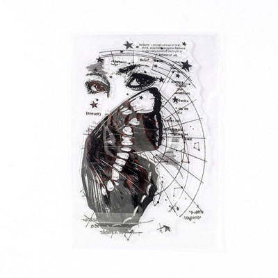 Skaidrūs antspaudai Antspaudai, skirti „pasidaryk pats“ Scrapbooking amatų trafaretų gamybai nuotraukų albumui iš popierinių kortelių šablonų dekoravimui