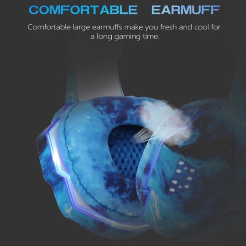 830Pro žaidimų ausinės laidinės ausinės USB mikrofonas žaidėjų ausinės erdvinio garso stereofoninė spalvota šviesa nešiojamam kompiuteriui