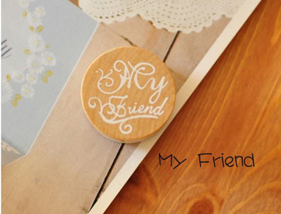 1 vnt. ačiū/už jus palaiminimas sveikinimo žodžiai medinis guminis antspaudas „pasidaryk pats“ amatai iškarpų knygelės kortelės dekoras Rankų darbo raidžių antspaudas