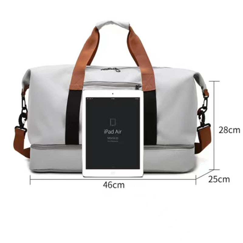 Ženske modne putne torbe velikog kapaciteta Vodootporna muška sportska torba Suha i mokra Weekend Voyage Ženska kurirska torba